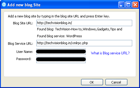 WB 1 Blog from Desktop : Desktop Blogging Software