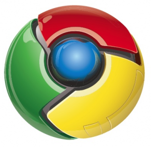 chrome logo 300x291 Monitor wordpress blog from Google Chrome